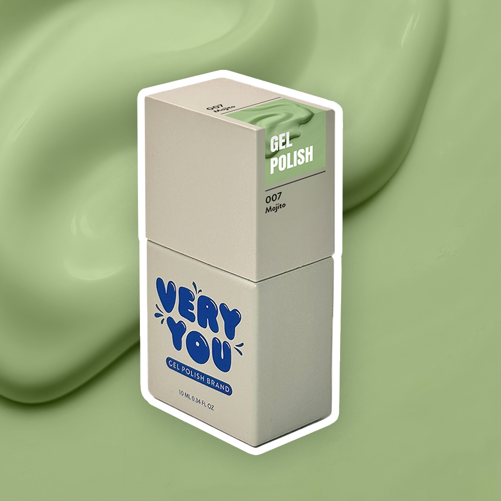 Lakier-Hybrydowy-Gel-Polish-Mojito-007-zielony-green-VeryYou