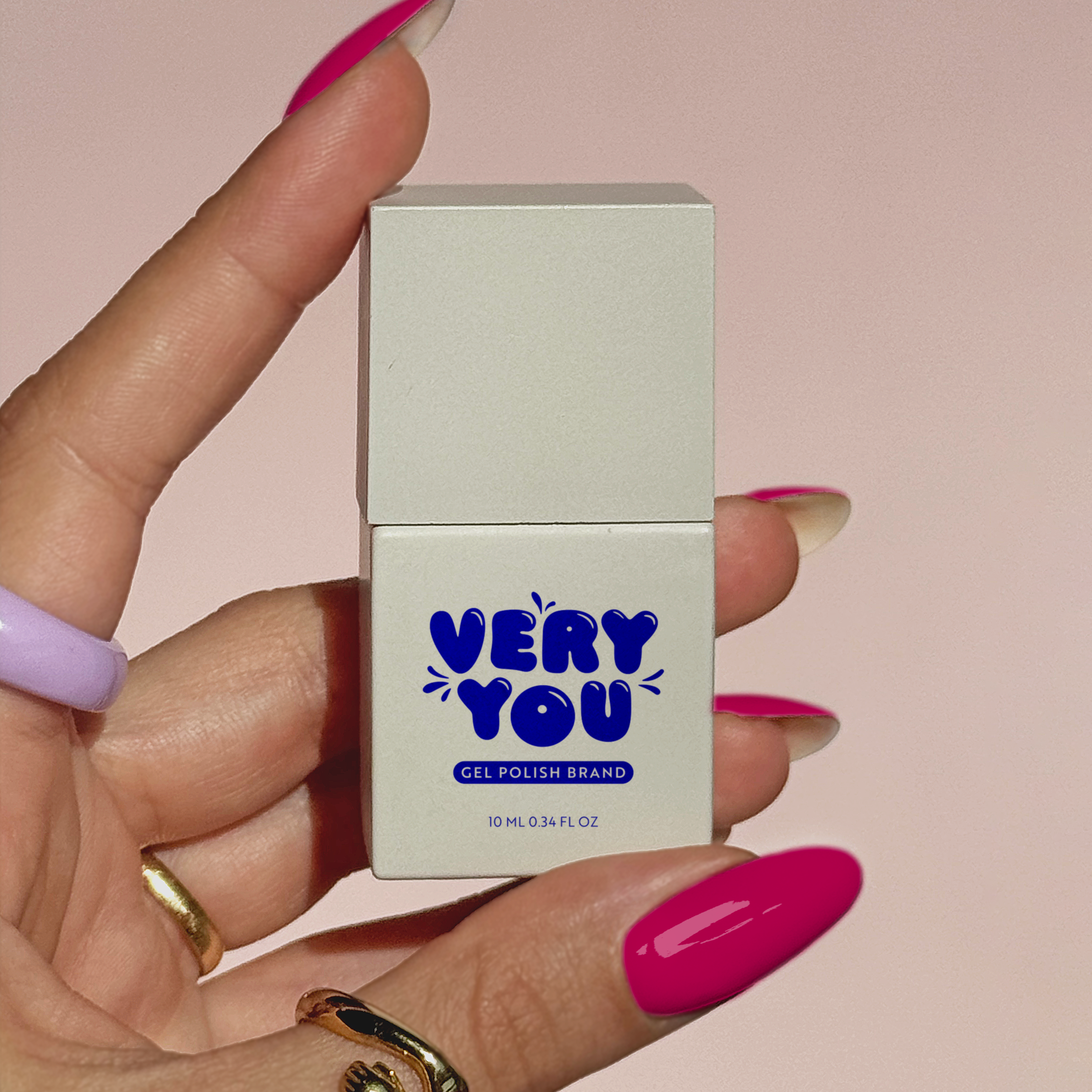 Very You Lakier Hybrydowy She’s Strong 035 | Fuksjowy Róż  | 10ml | HEMA Free