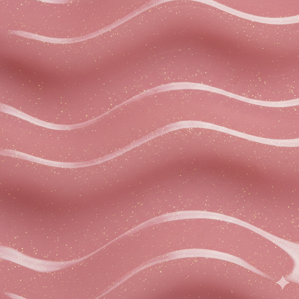 Lakier Hybrydowy She’s Beautiful 036 | Pudrowy Róż z Drobinką